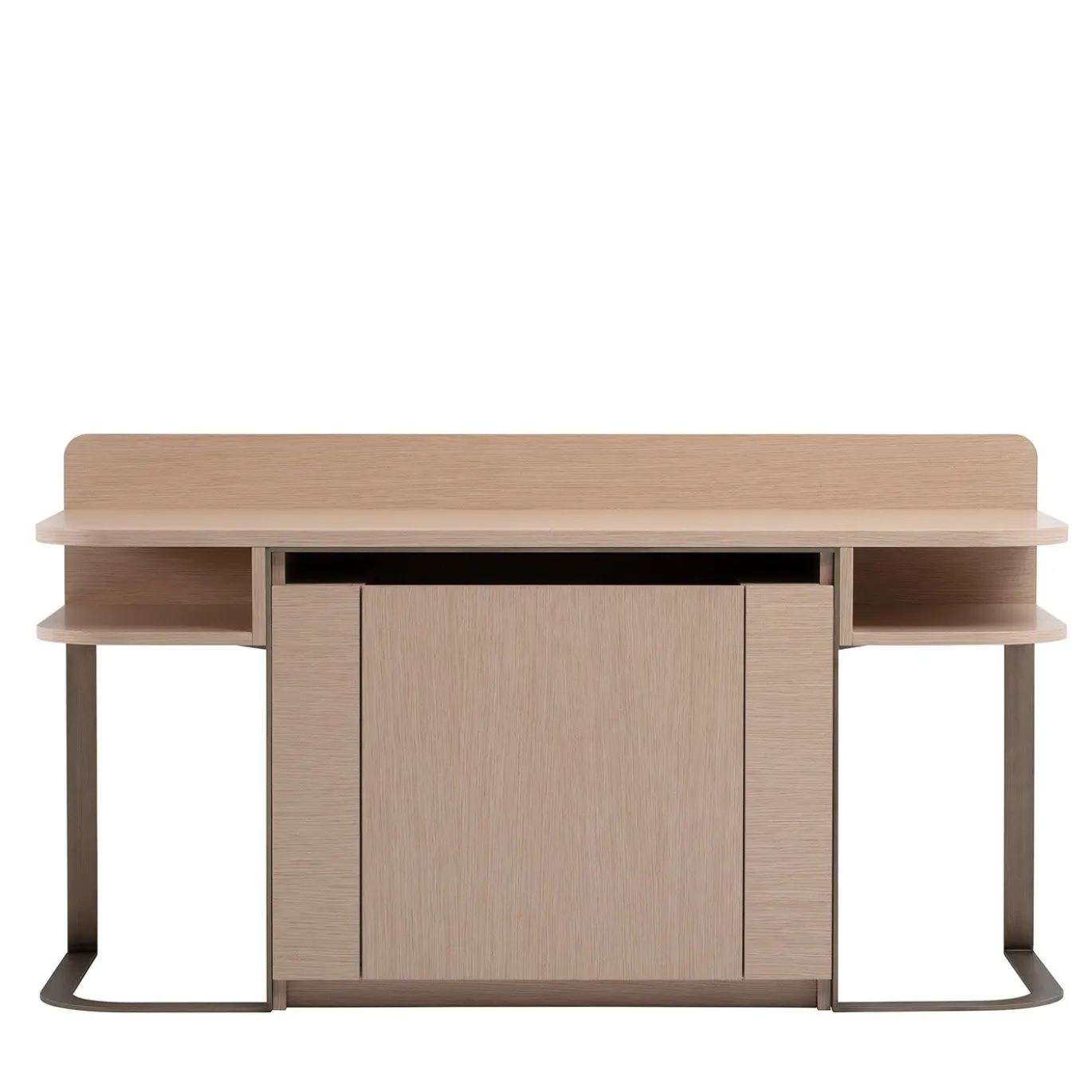 Consolle luminosa Ambra con minibar di Ciarmoli Queda Studio