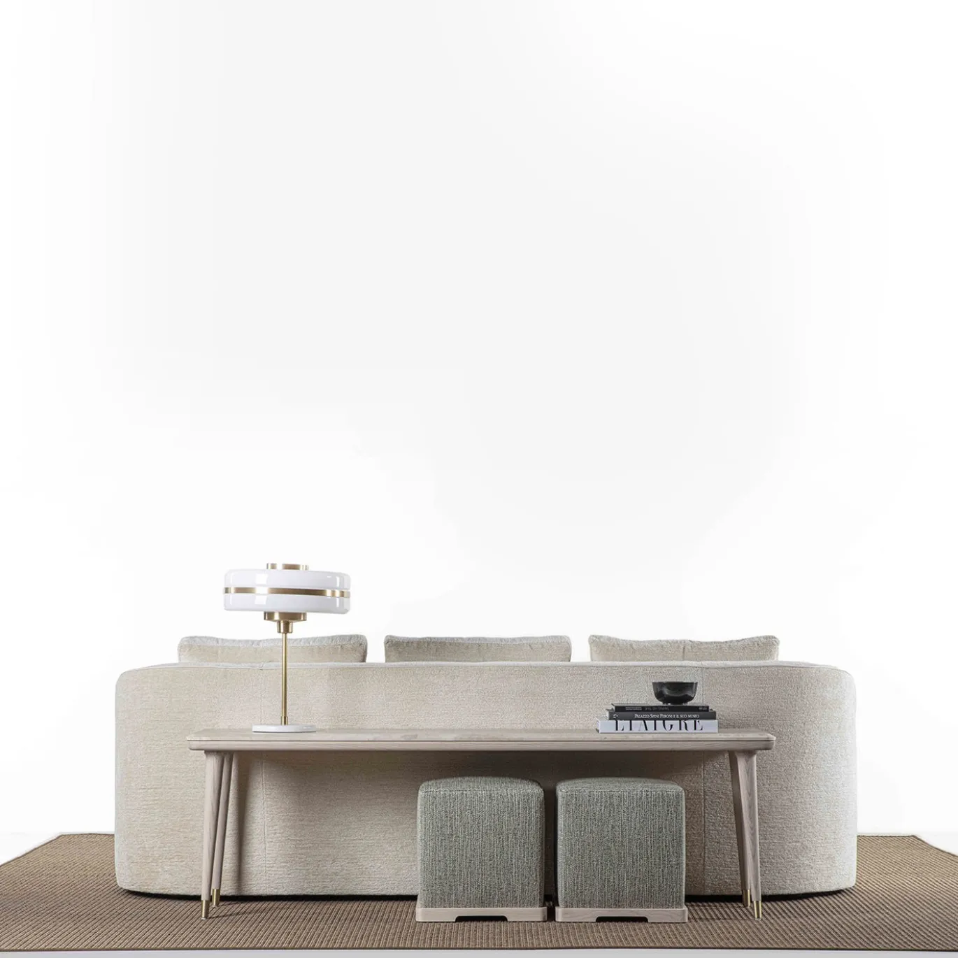 Consolle Nico Beige in Marmo