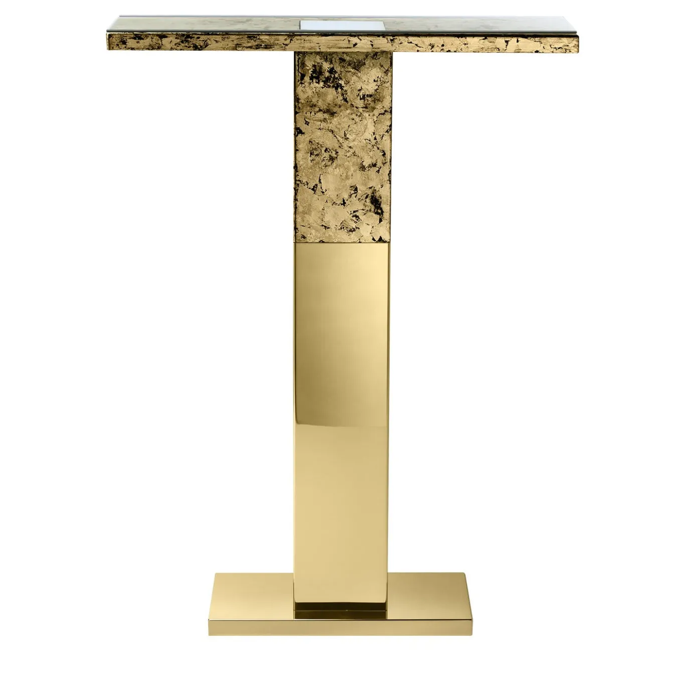 Consolle Porto Gold di Andrea Branzi