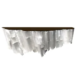 Consolle Sospesa Snow Queen in Selenite