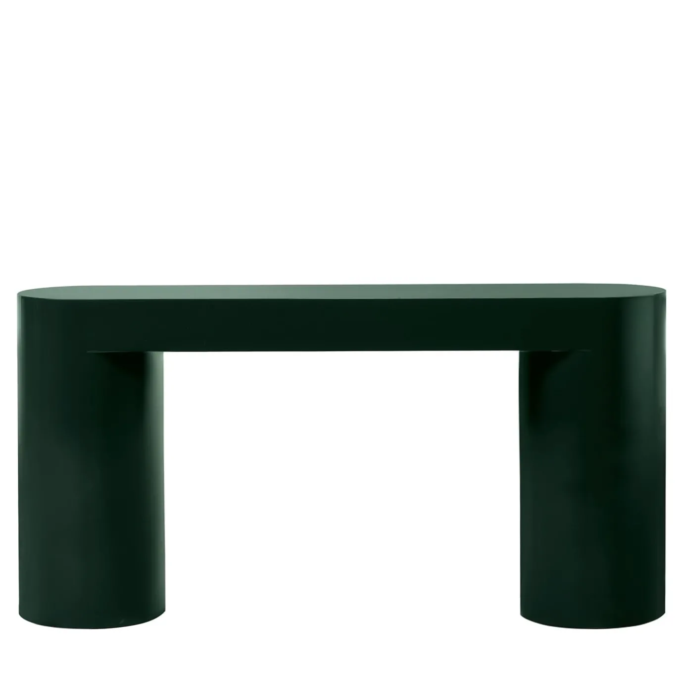 Consolle verde Lazy-O di Dainelli Studio