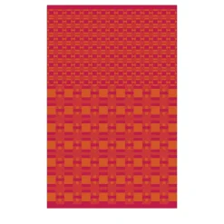 Coperta arancione Plusminus Bio di Angela Lorenz