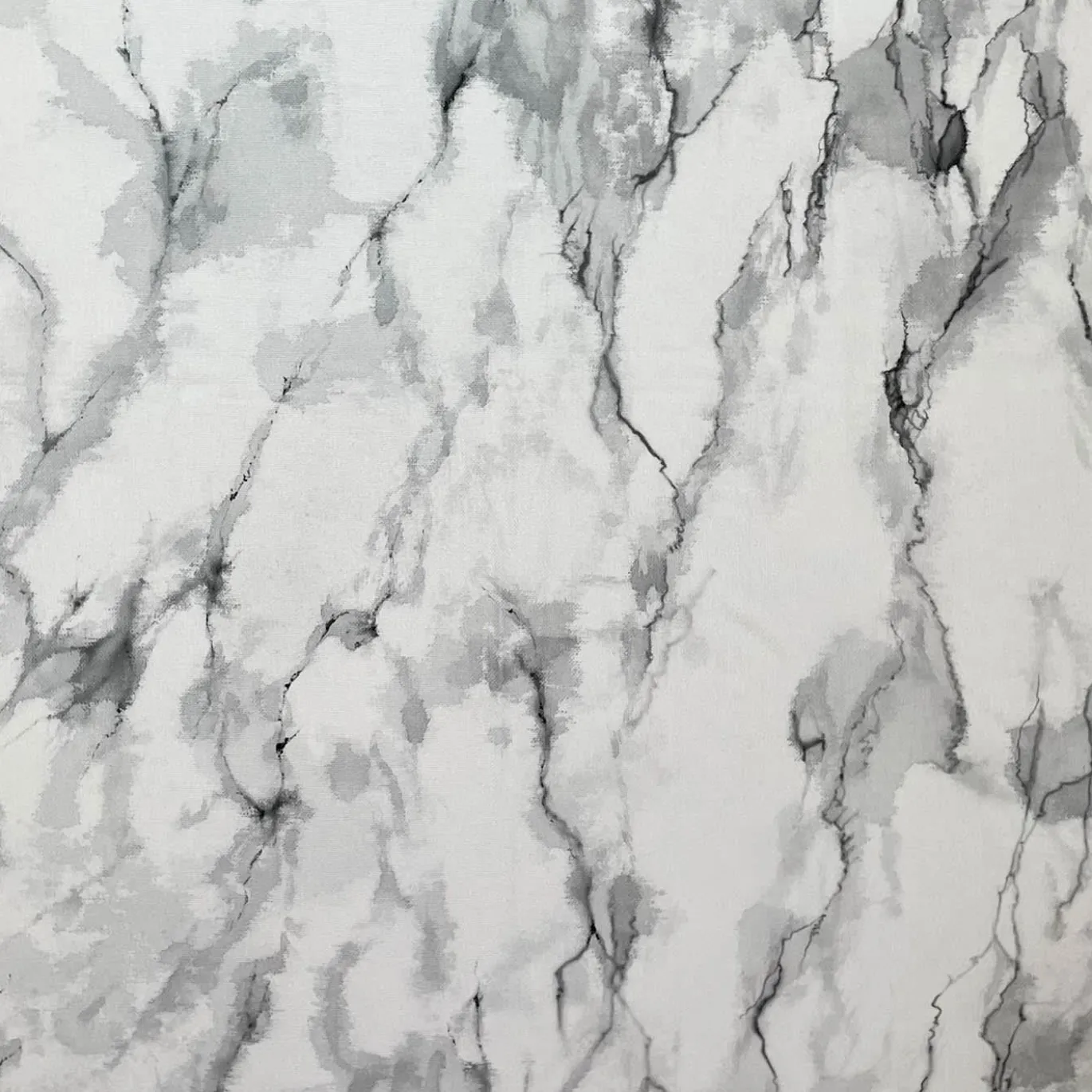 Coperta dipinta a mano grigia con frange Marmo