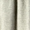 Coperta Hela con frange grigio chiaro e beige