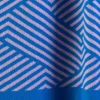 Coperta Mila blu e rosa