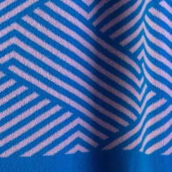 Coperta Mila blu e rosa
