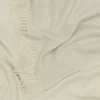 Coperta piccola Melrose con frange bianche