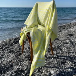 Coperta Tratto Bio giallo neon e bianco di Emilio Salvatore Leo