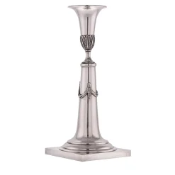 Coppia di candelabri in argento sterling del 1860