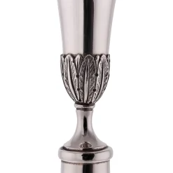Coppia di candelabri in argento sterling del 1860