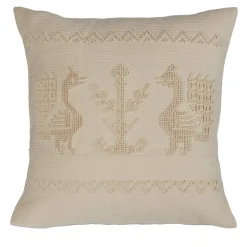 Copri cuscino Pavoncelle Square Beige