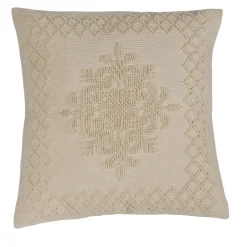 Copricuscino quadrato beige Pistoccu #2