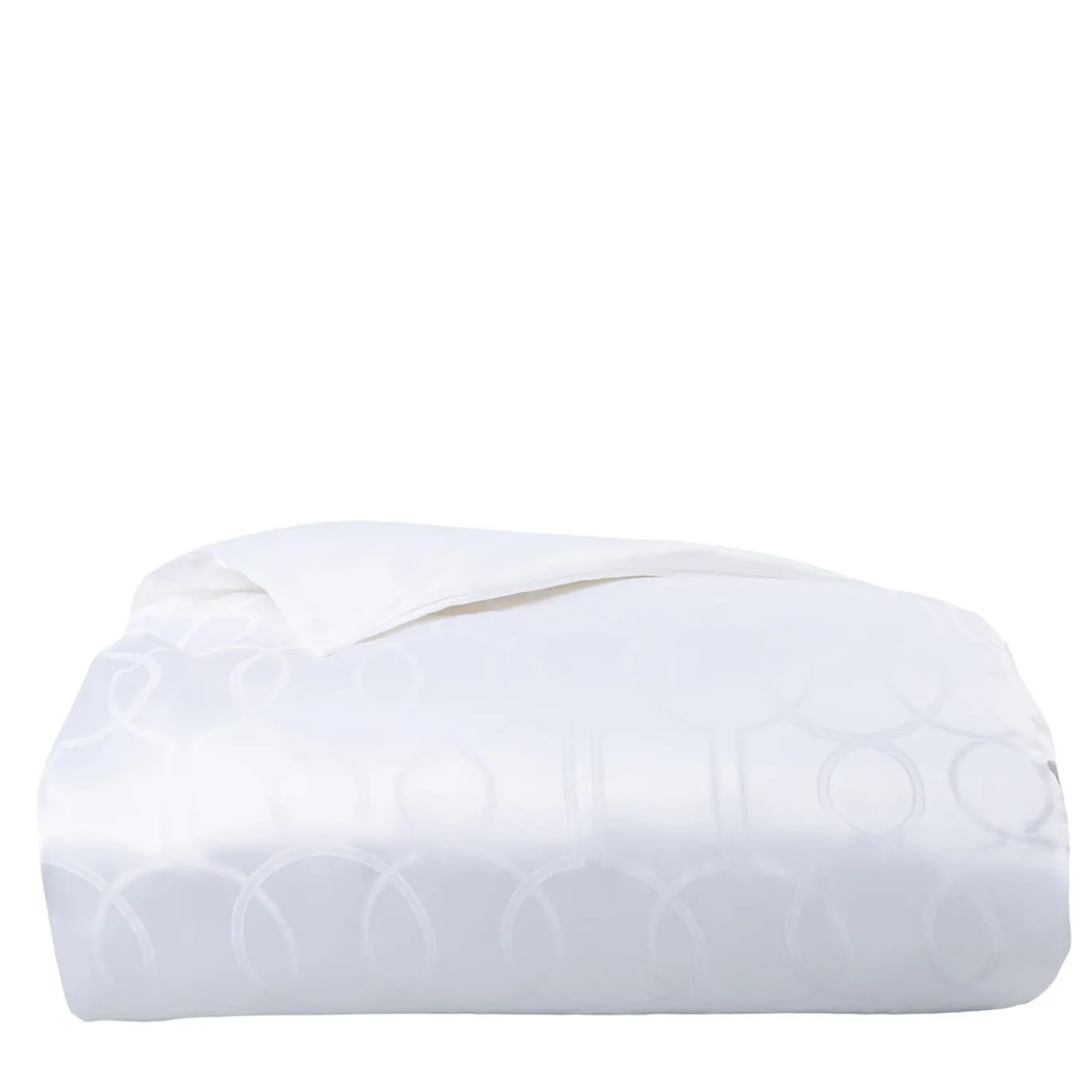 Copripiumino matrimoniale Shangri-La Jacquard Bianco