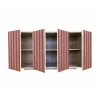 Credenza a 4 ante a righe Md6 di Meccani Studio