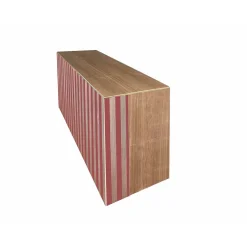 Credenza a 4 ante a righe Md6 di Meccani Studio