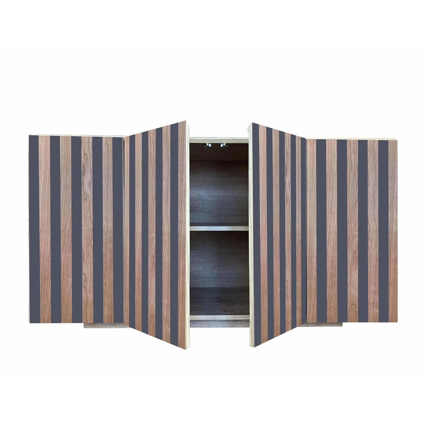 Credenza a 4 ante a righe Md5 di Meccani Studio