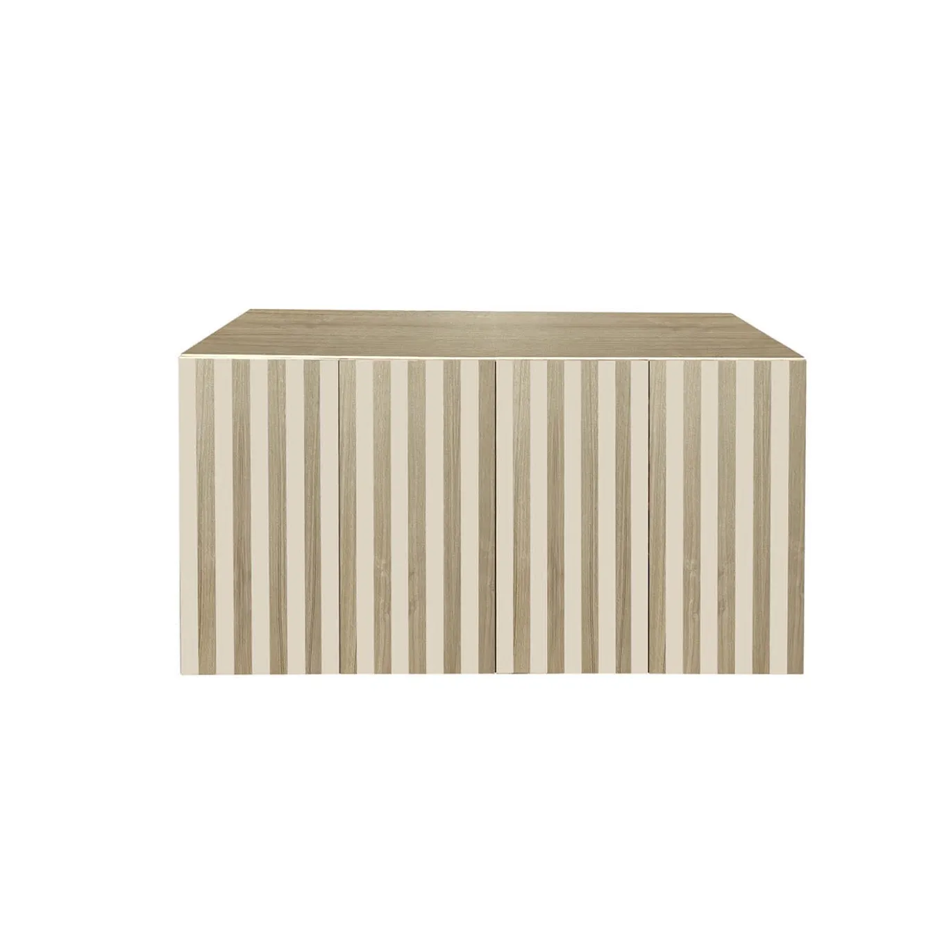 Credenza a 4 ante a righe Md4 di Meccani Studio