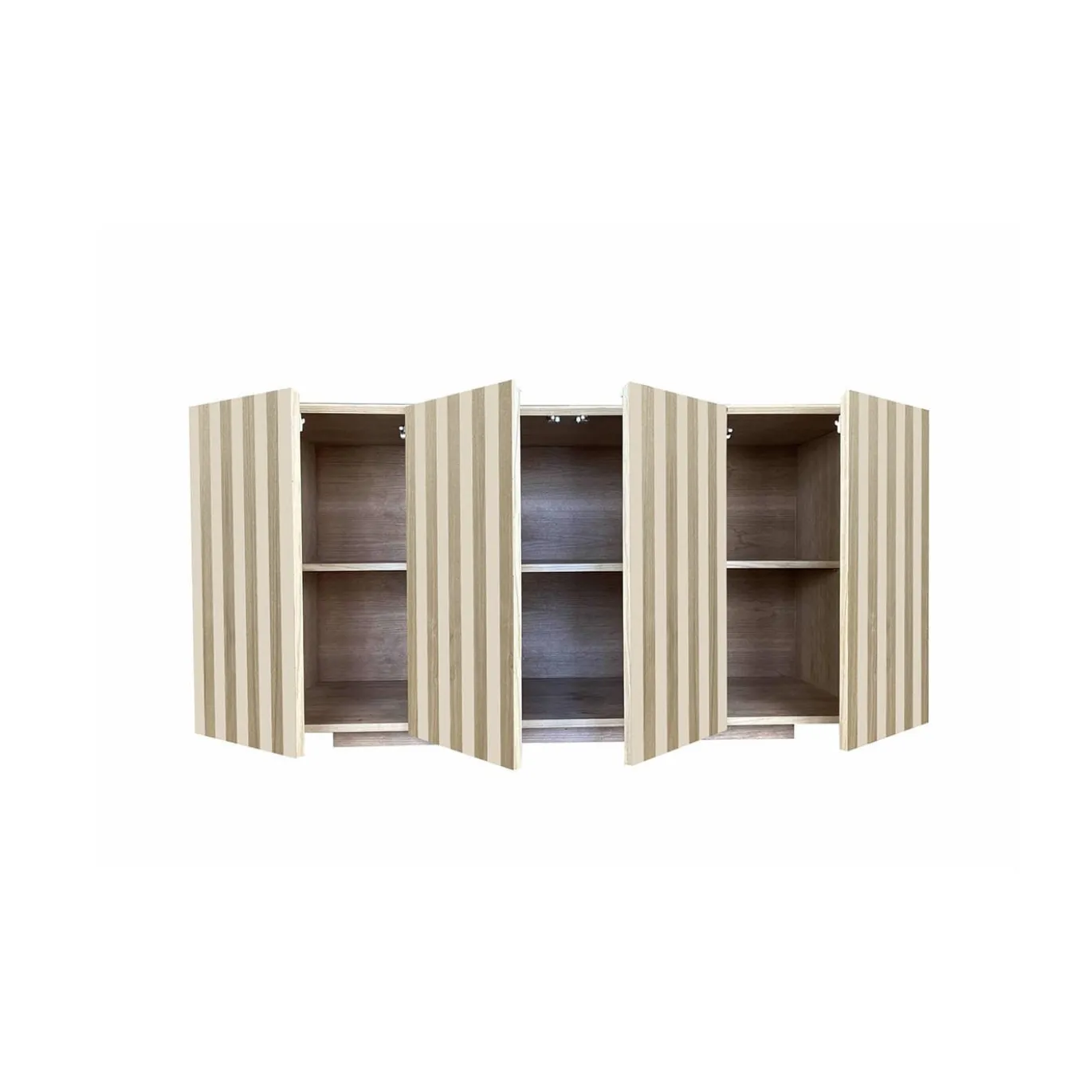 Credenza a 4 ante a righe Md4 di Meccani Studio