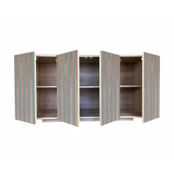 Credenza a 4 ante a righe Md3 di Meccani Studio