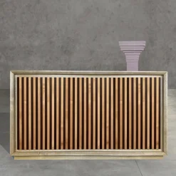 Credenza a 3 ante Fuga Strisce Uno di Mascia Meccani