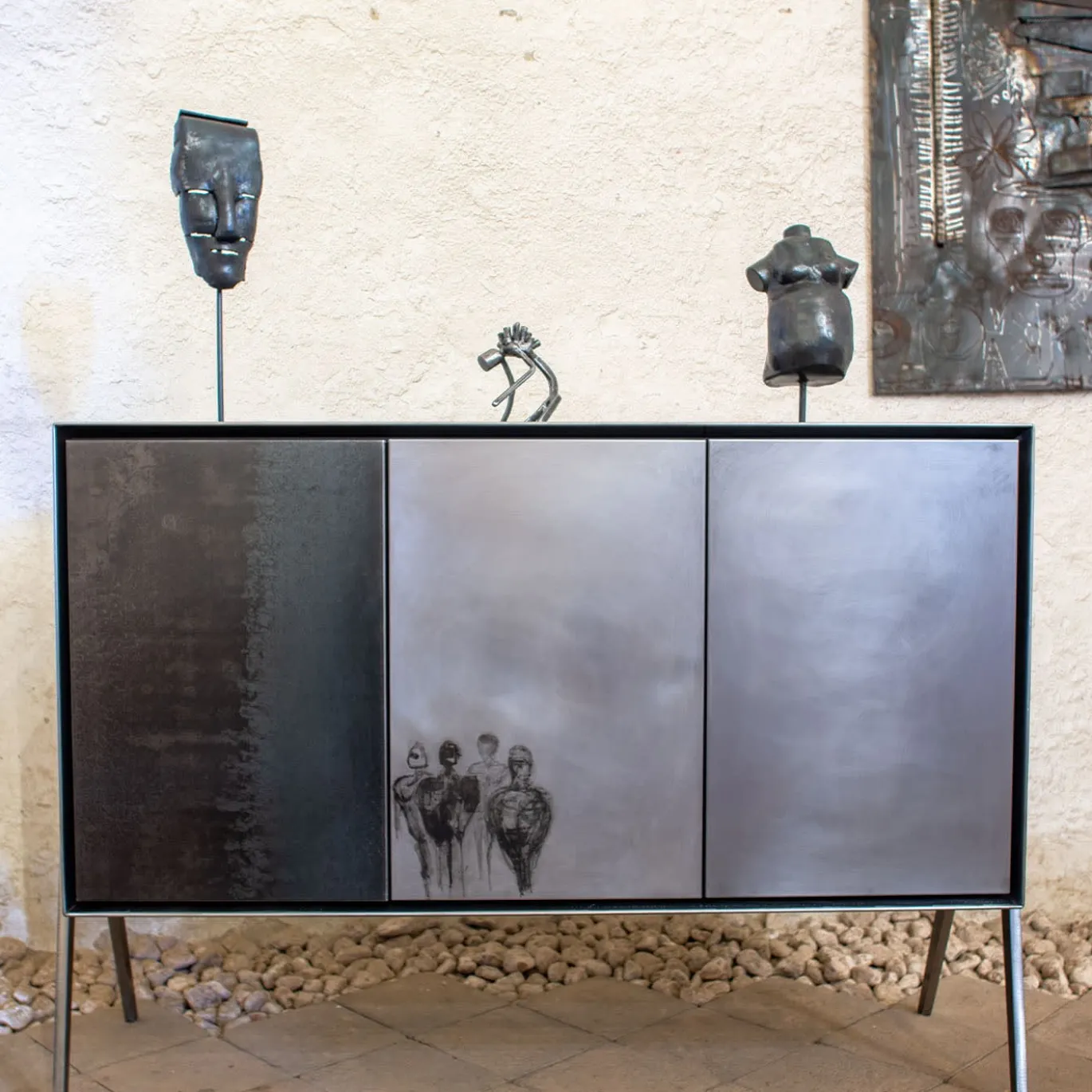 Credenza a 3 ante Le Ombre
