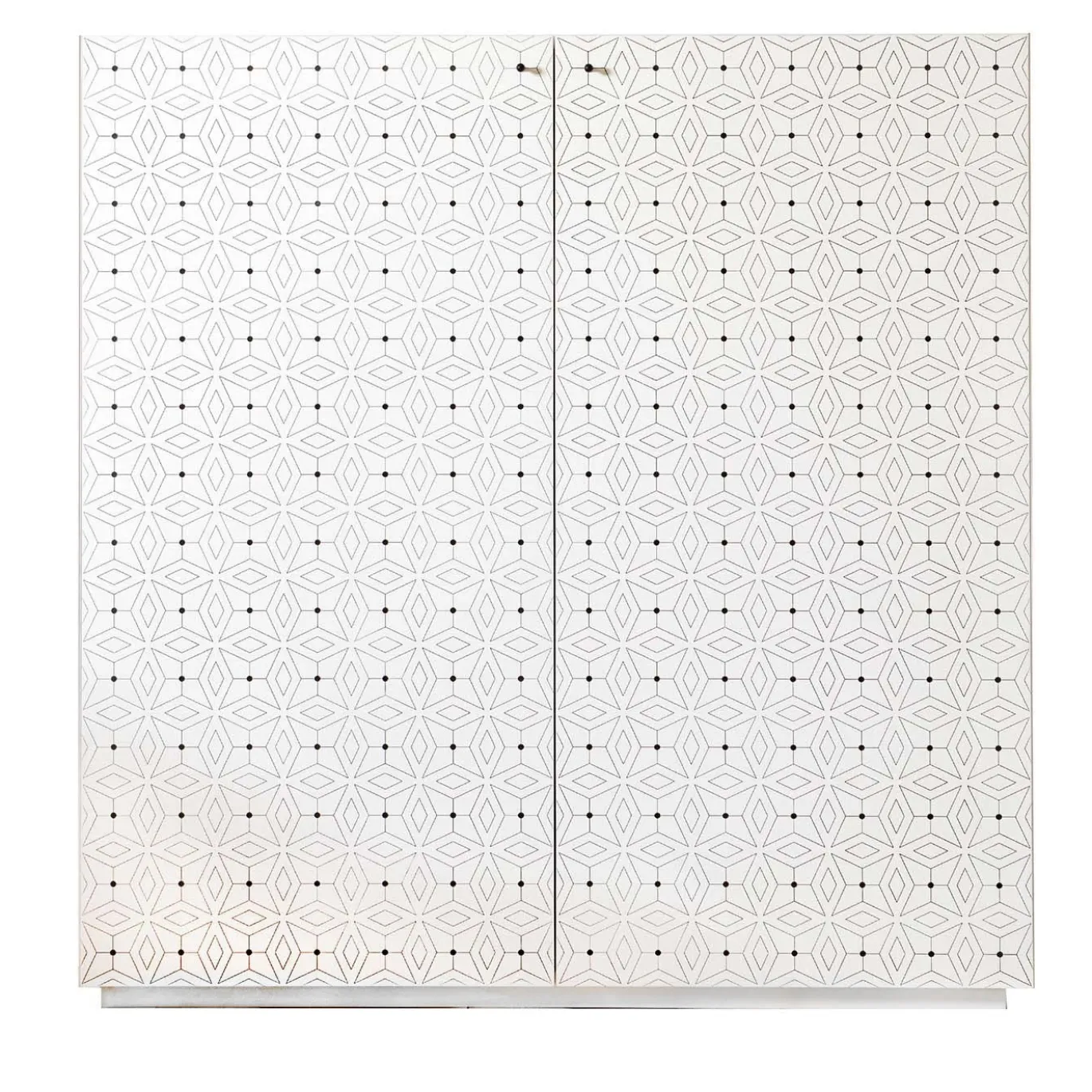 Credenza alta bianca Tiles