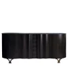 Credenza alta Mistral in sicomoro Frise