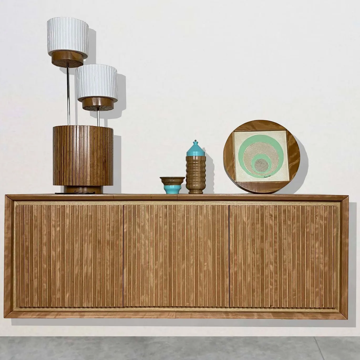 Credenza a muro Fuga Vintage di Mascia Meccani