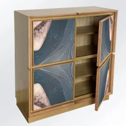 Credenza Astratta Otto Blu