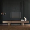 Credenza bassa effetto metallo Marte Bronze