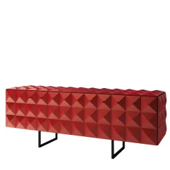 Credenza Belmondo Rosso di Bruno Rainaldi