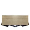 Credenza Boccadarno Due a 4 porte in turchese di Meccani Studio