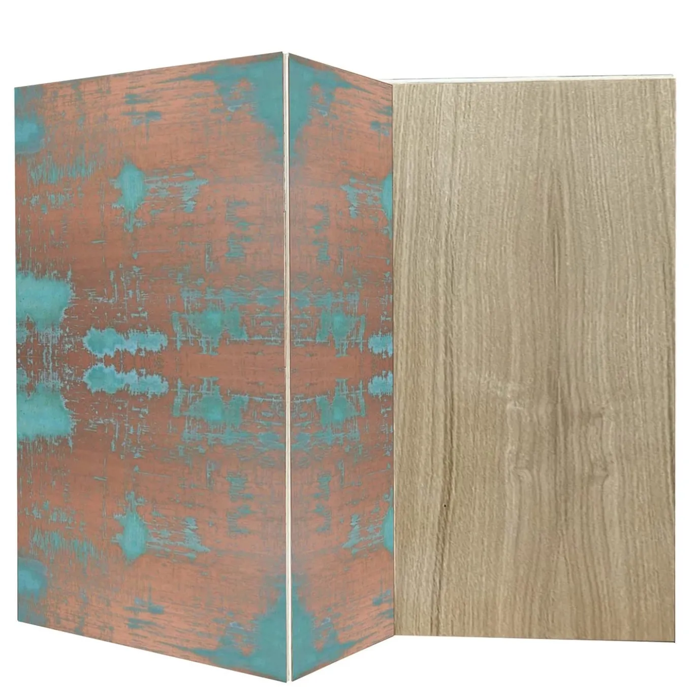 Credenza Boccadarno Due a 4 porte in turchese di Meccani Studio