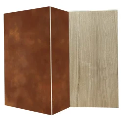 Credenza Boccadarno Quattro a 4 ante in ruggine di Meccani Studio