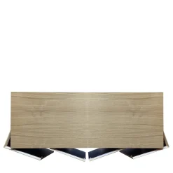 Credenza Boccadarno Uno a 4 ante in noce di Meccani Studio