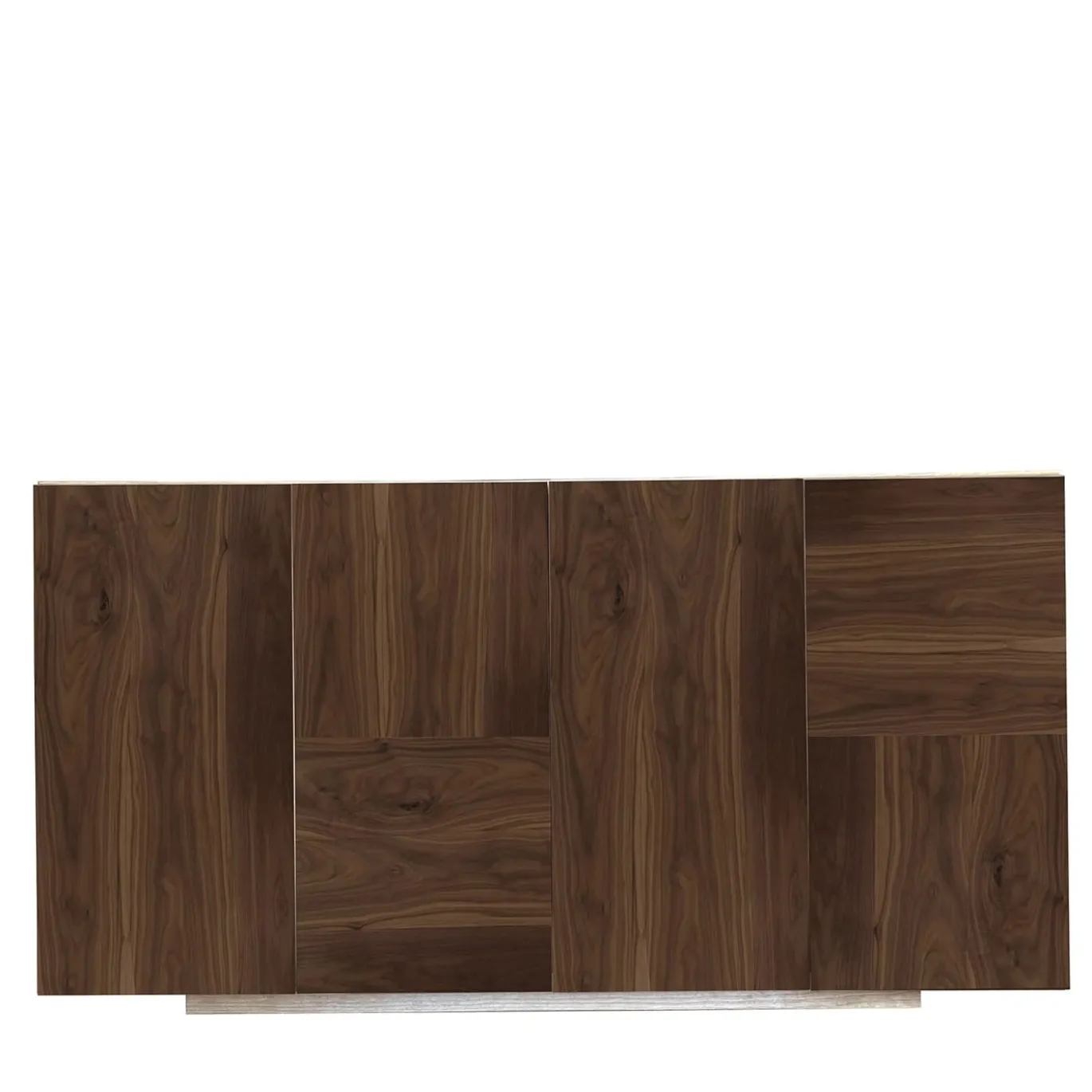 Credenza Boccadarno Uno a 4 ante in noce di Meccani Studio