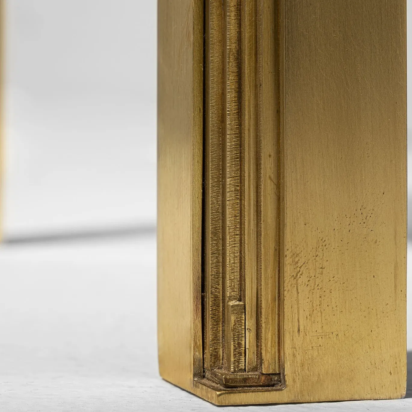 Credenza Brioni crema e arancio