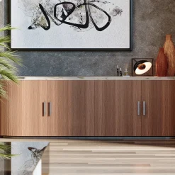 Credenza Bruce in noce
