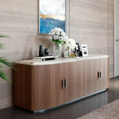 Credenza Bruce in noce