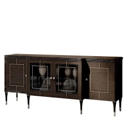 Credenza con ante in vetro