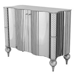Credenza Curve in vetro di Murano