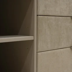 Credenza Dahlia Light beige e grigio
