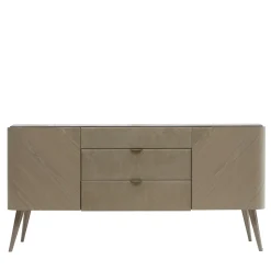 Credenza Dahlia Light beige e grigio