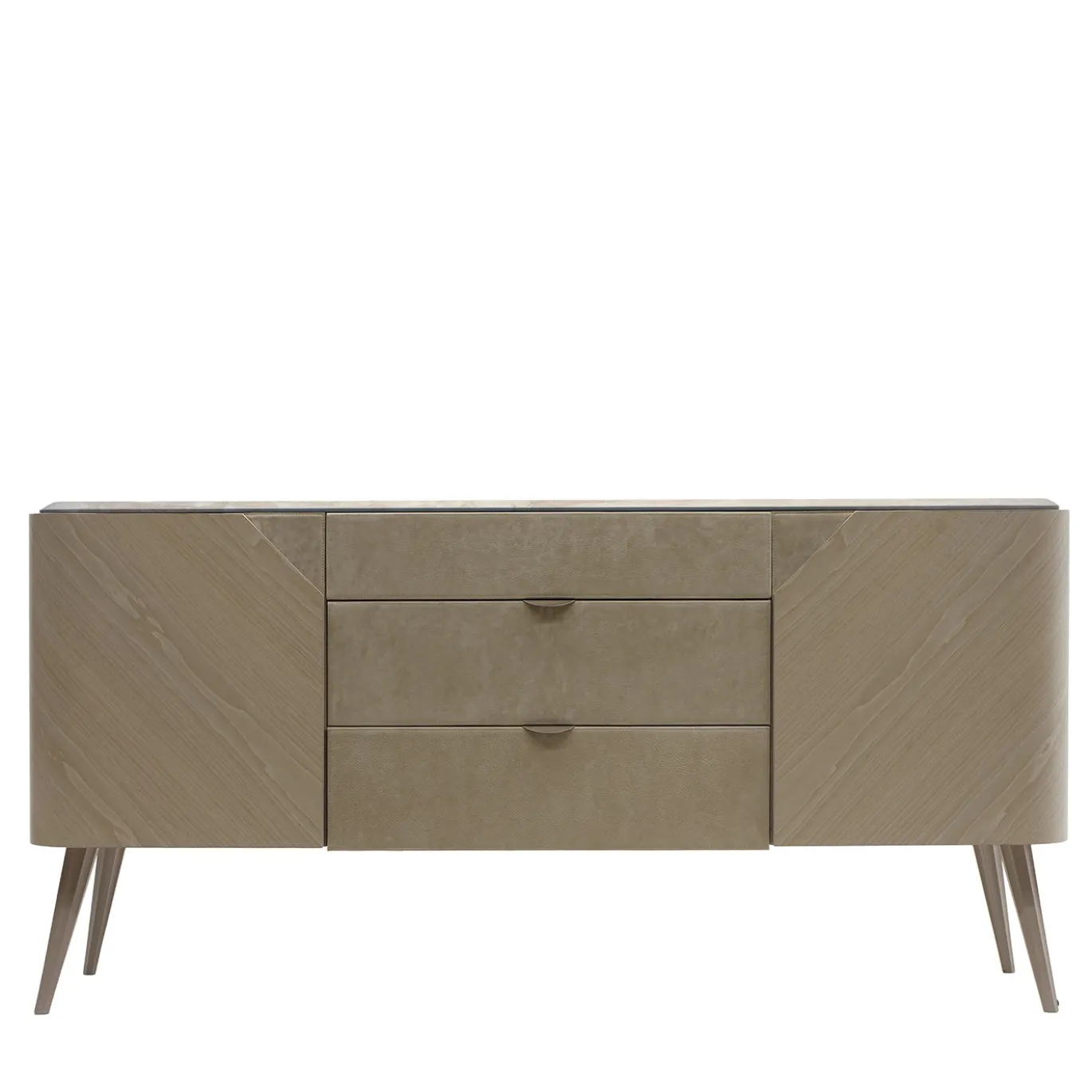 Credenza Dahlia Light beige e grigio
