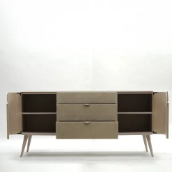 Credenza Dahlia Light beige e grigio