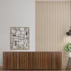 Credenza Element in Noce Policromo Intarsiato