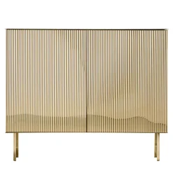 Credenza Elizabeth in ottone lucido di Nathalie Dewez