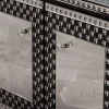 Credenza Ermes in vetro di Murano