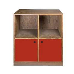Credenza Esotica rossa di Ferdinando Meccani