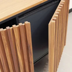 Credenza Even in noce Canaletto di Roberto Del Dò